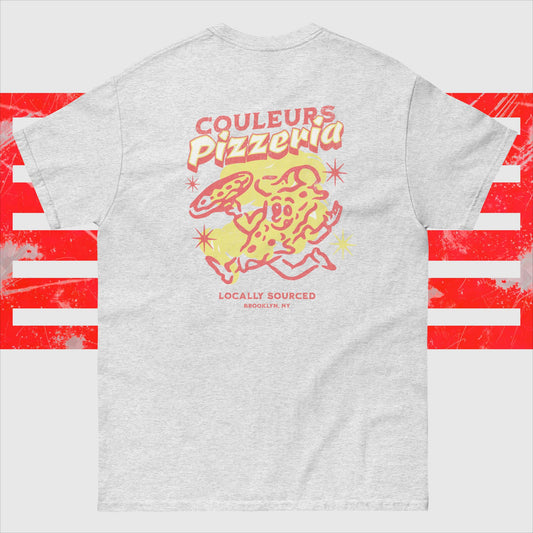 Mid-weight Unisex "Couleurs Pizzeria" Tee